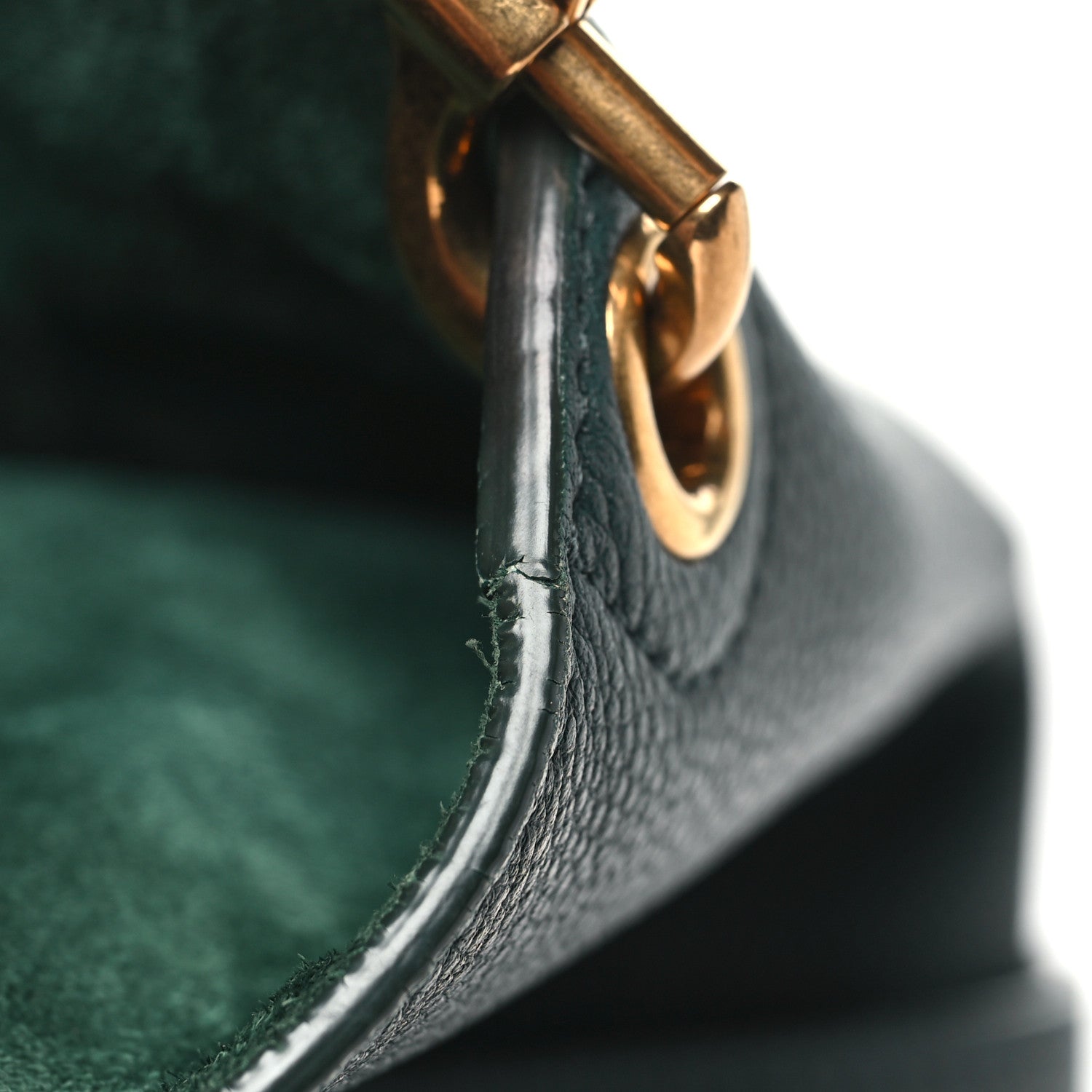 Celine Soft Grained Calfskin Sangle Bucket Bag Amazone 11 of 14