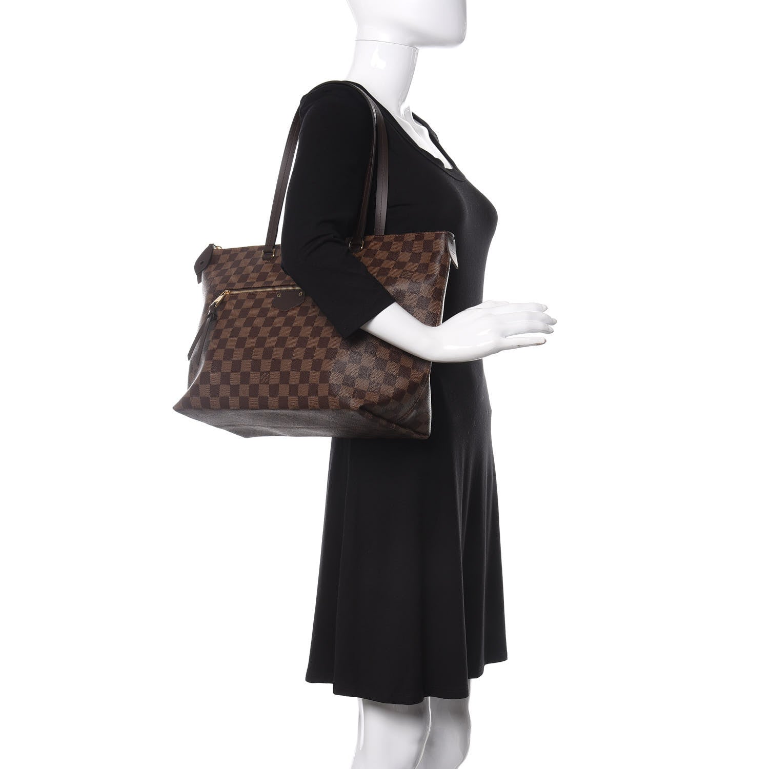 Louis Vuitton Damier Ebene Iena MM 2 of 9