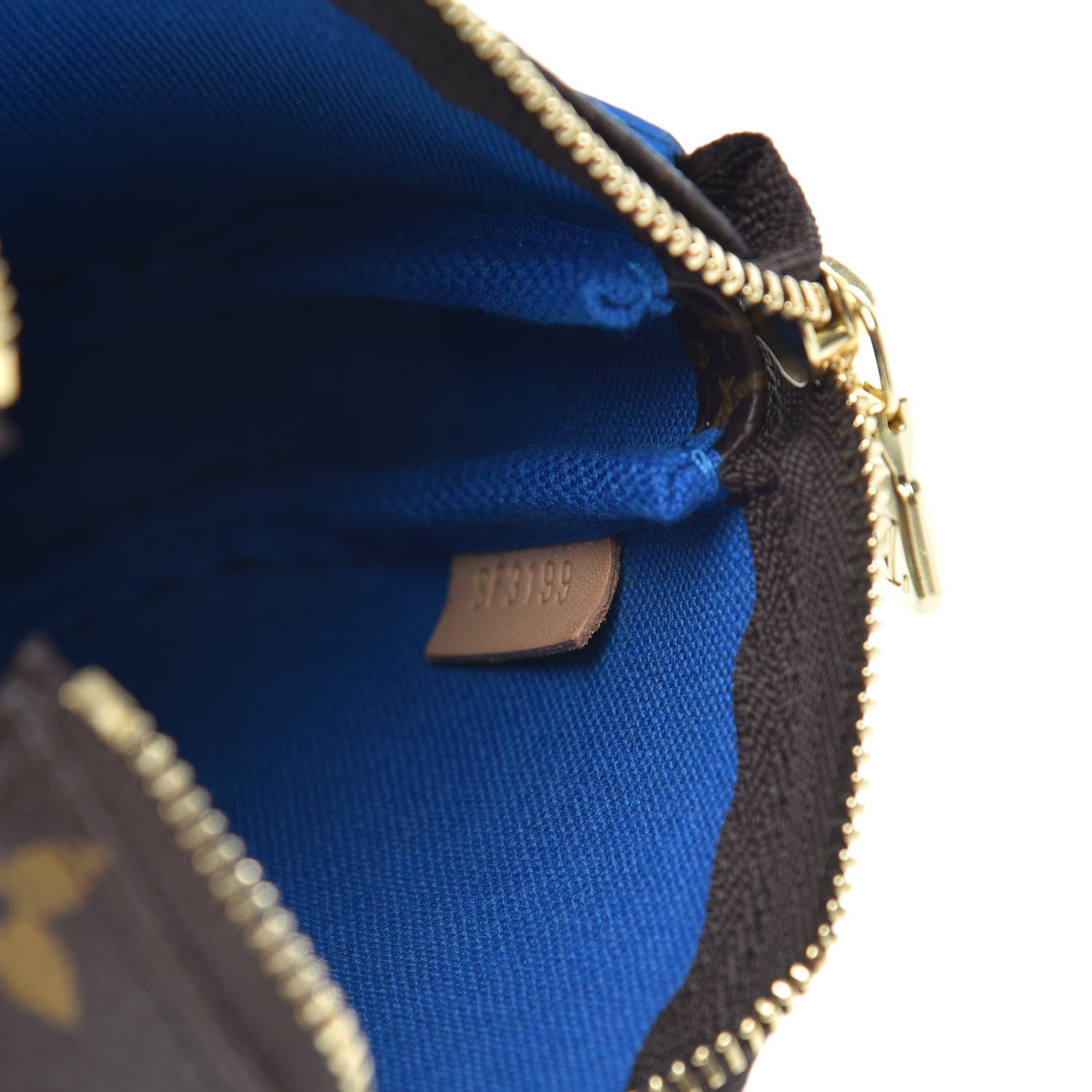 Louis Vuitton Monogram 2019 Christmas Animation Mini Venice Pochette Accessories Blue 6 of 9