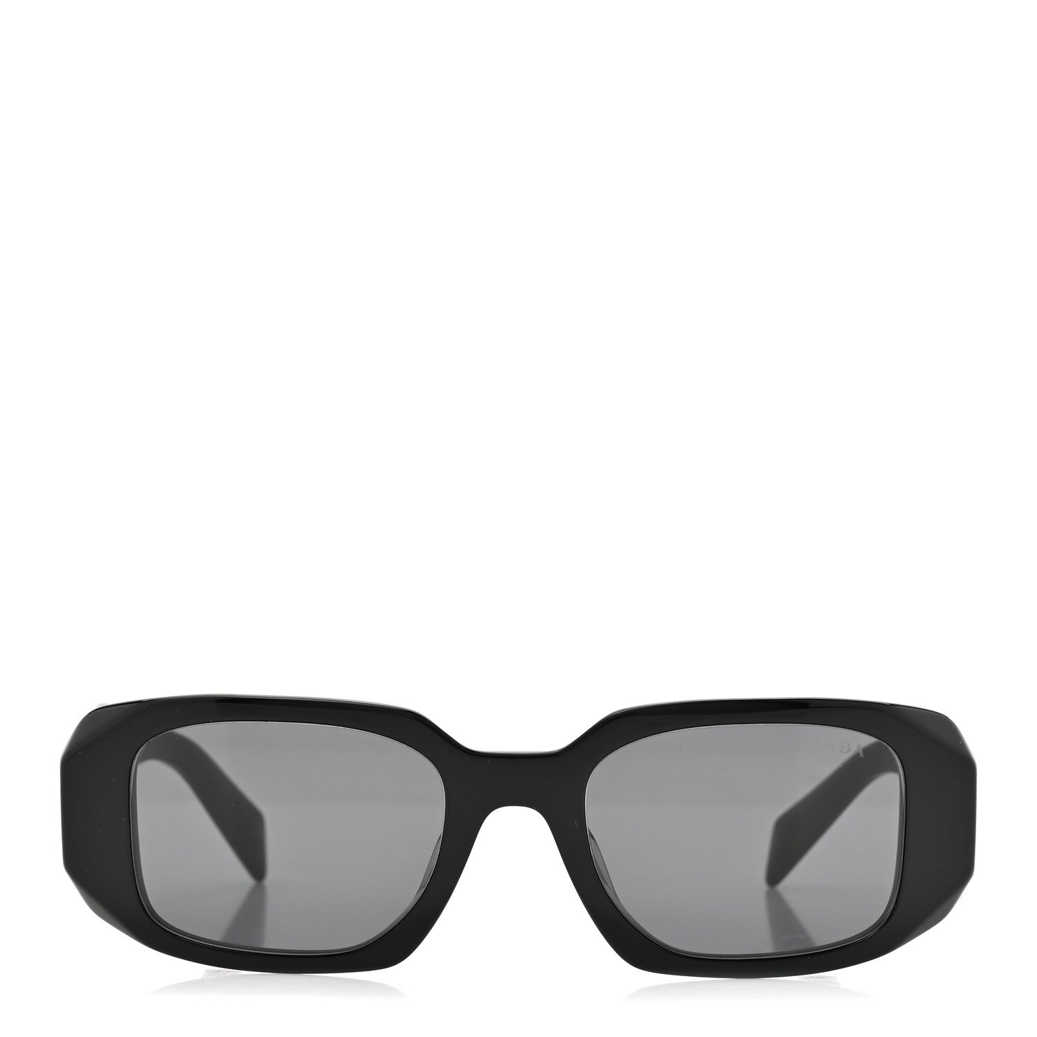 Prada Acetate Symbole Sunglasses SPR 17W Black 2 of 8