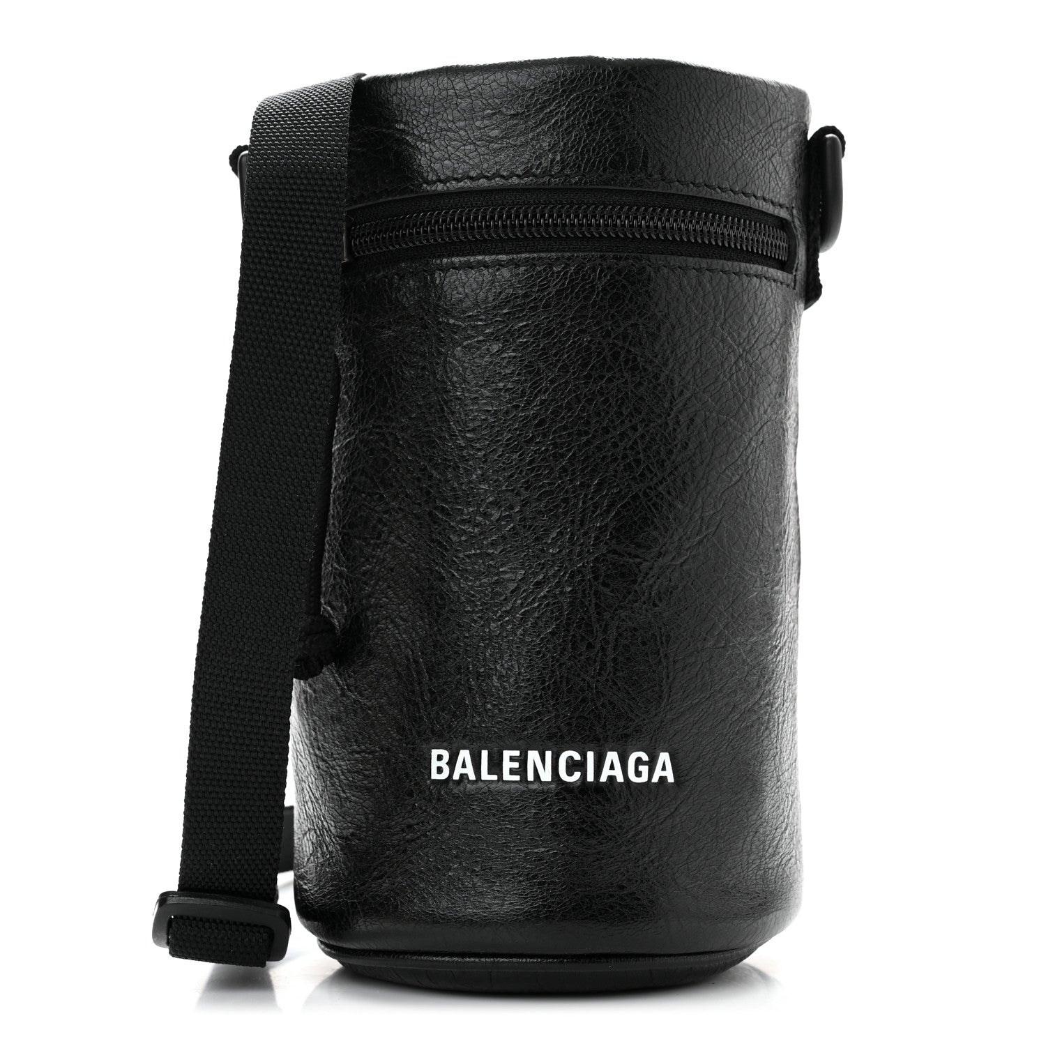 Balenciaga Agneau Explorer Weekend Bottle Holder Black 1 of 9