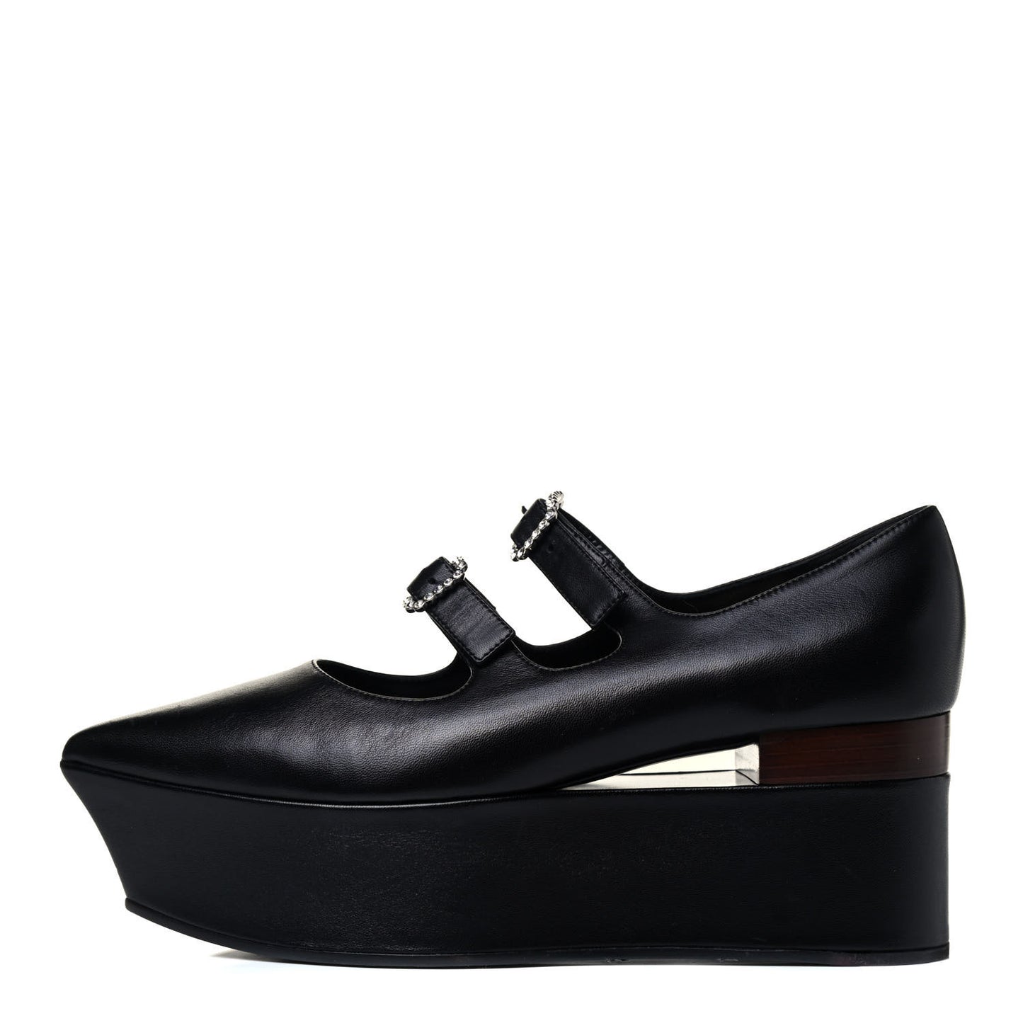 Nappa Liv Mary Jane Platform Loafers 39 Black