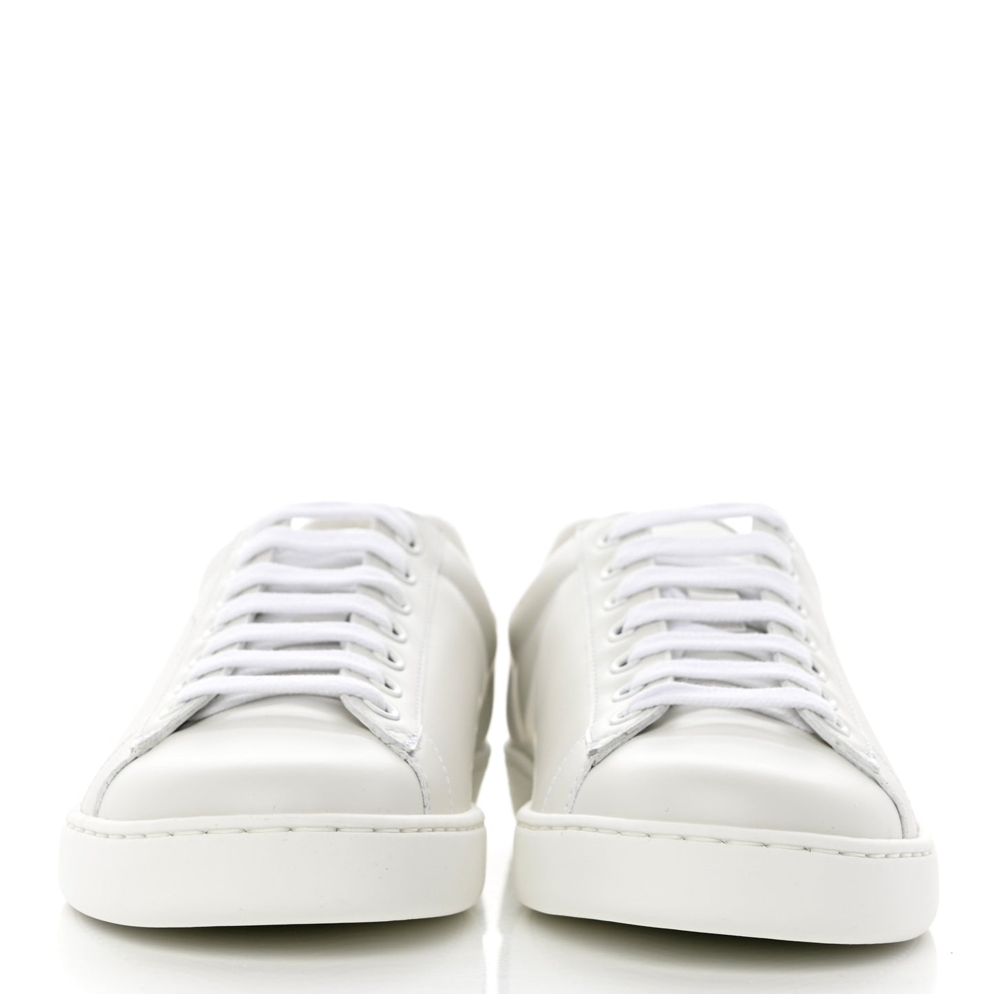 Calfskin Interlocking G Perforated Mens Ace Sneakers 5.5 White Grey Sky