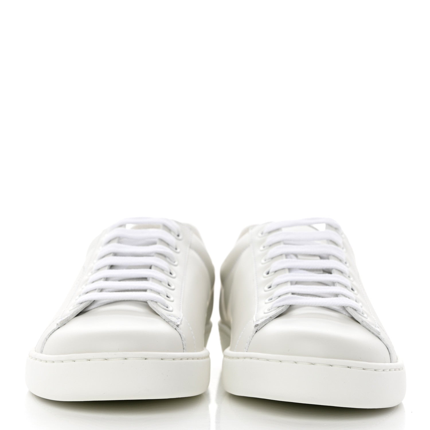 Gucci Calfskin Interlocking G Perforated Mens Ace Sneakers 5.5 White Grey Sky 2 of 11