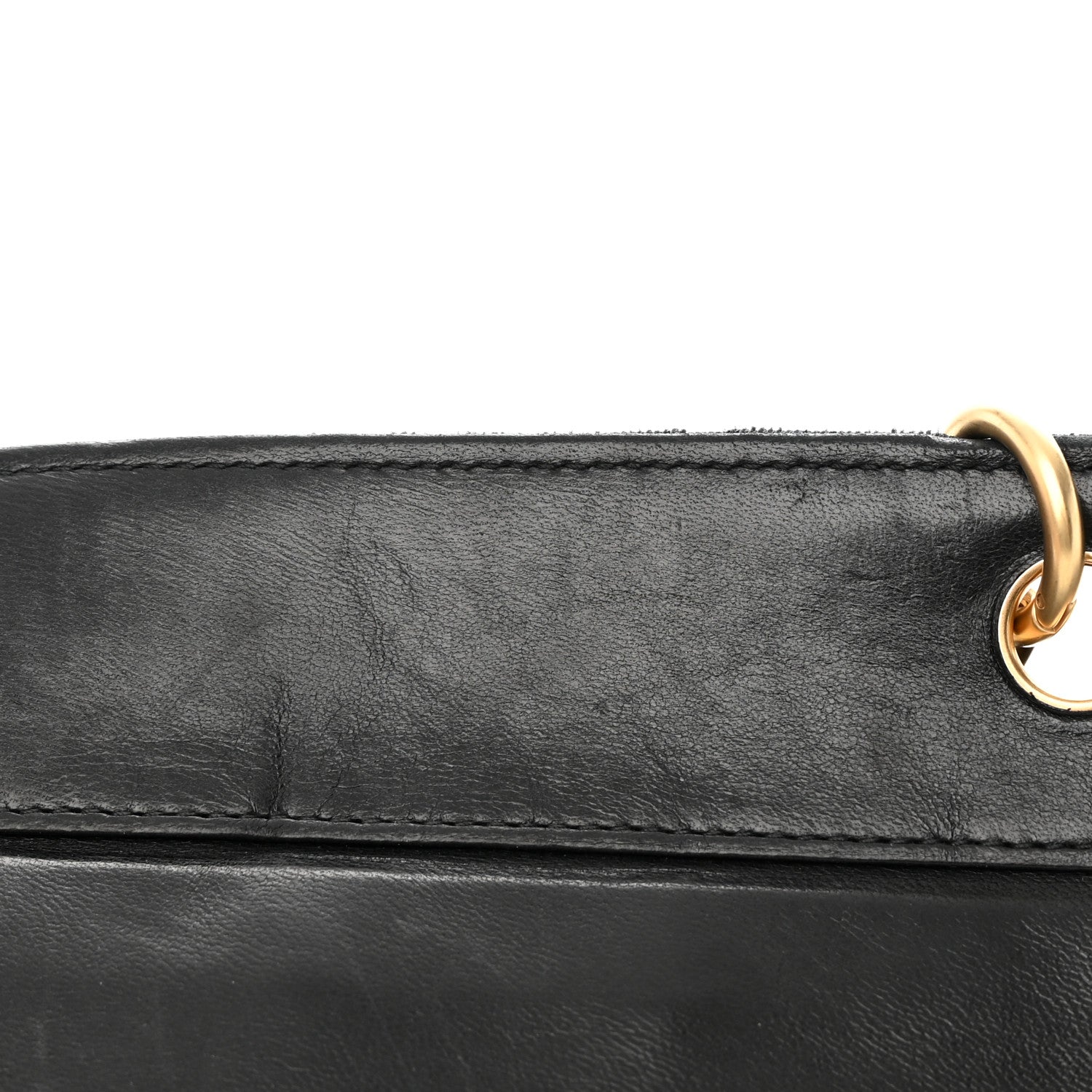 Chanel Jersey Chocolate Bar Quilted CC Shoulder Bag Black 15 of 18