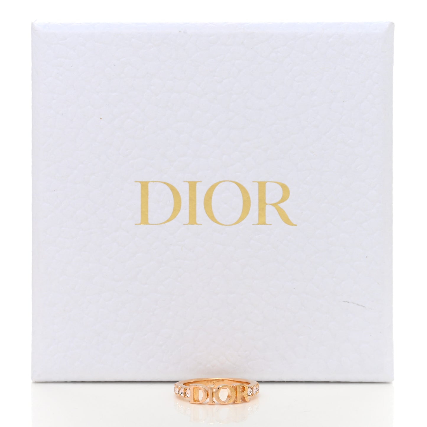 Metal Crystal Dio(R)evolution Ring S Gold