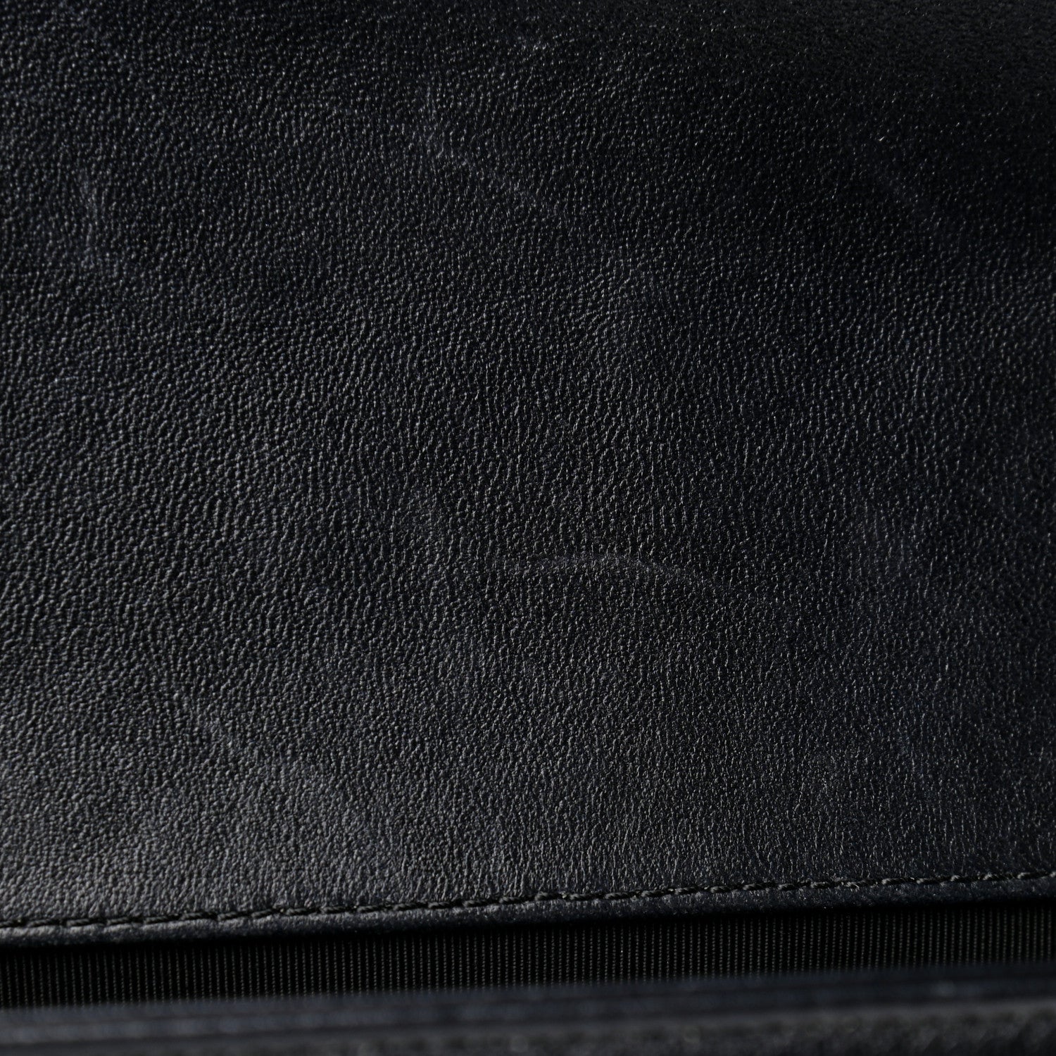 Chanel Lambskin Quilted Boy Flap Clutch Black 8 of 11