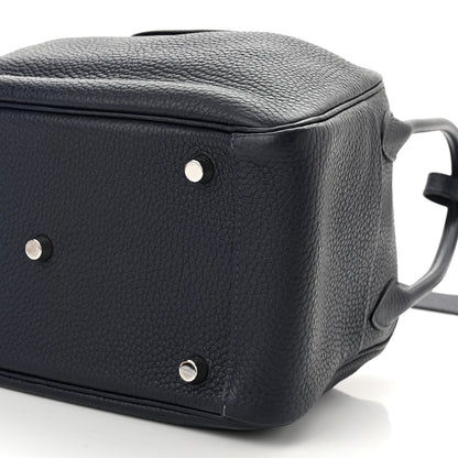 Hermes Taurillon Clemence Lindy 26 Bleu Nuit 9 of 9