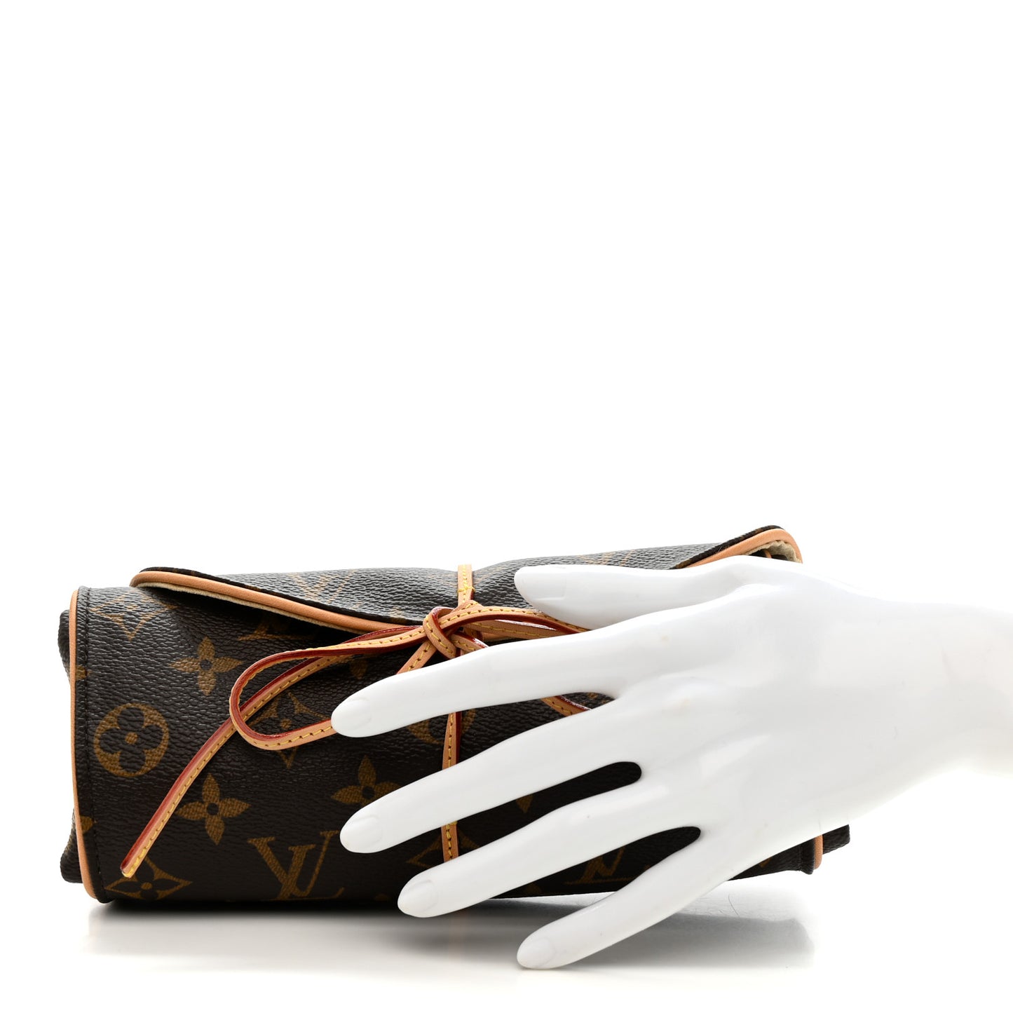 Monogram Jewelry Roll Pouch