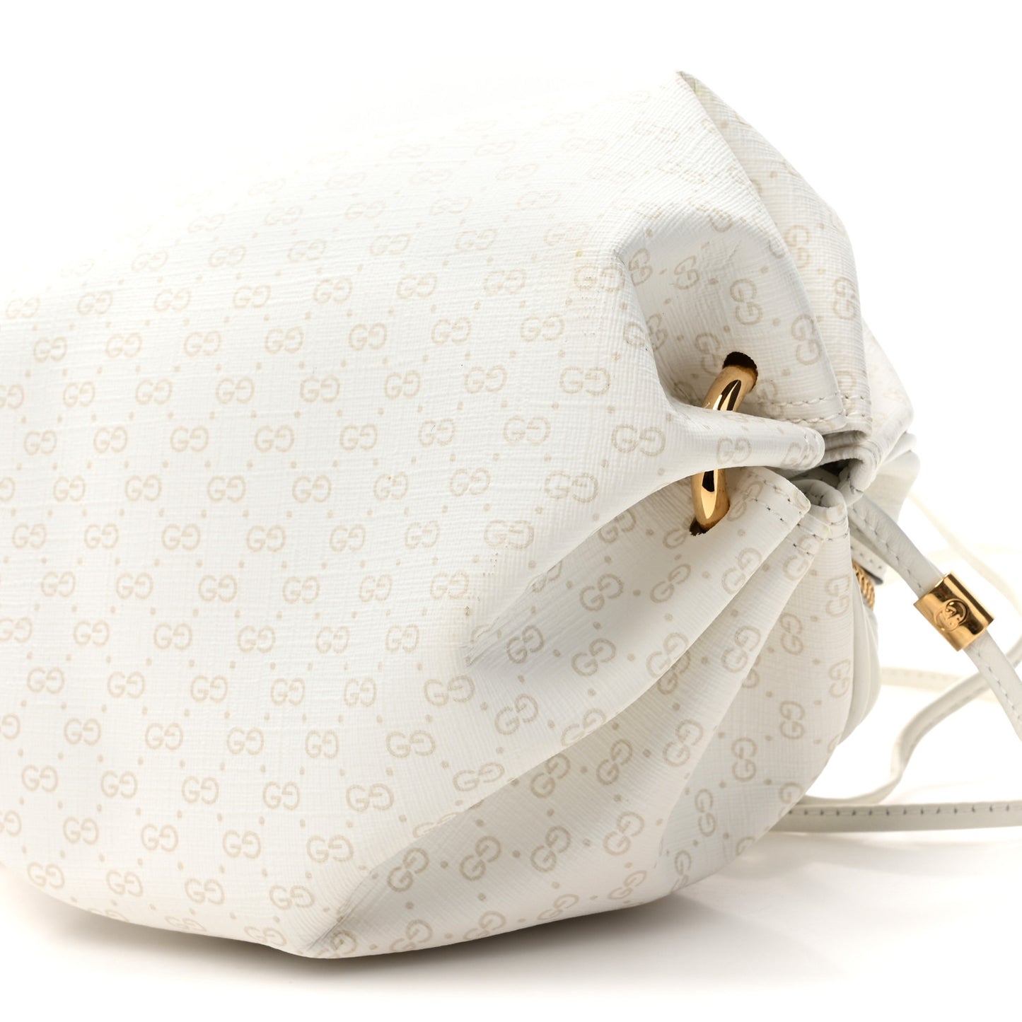 Mini Vintage GG Supreme Monogram GG New Candy Crossbody Great White