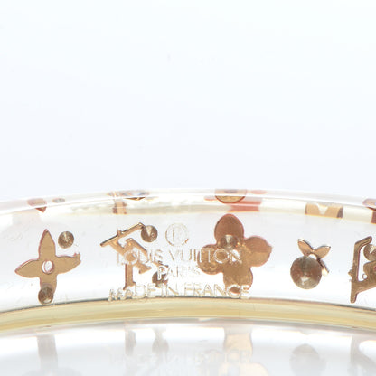 Louis Vuitton Resin Swarovski Medium Inclusion Bracelet PM Tangerine 4 of 5