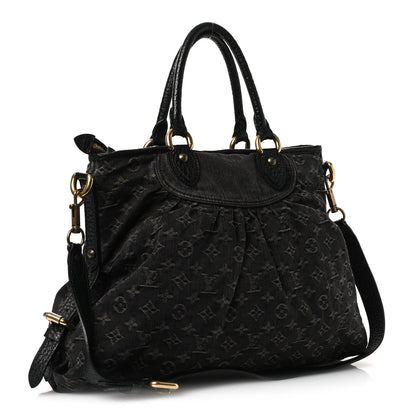 Louis Vuitton Denim Neo Cabby GM Black 2 of 11