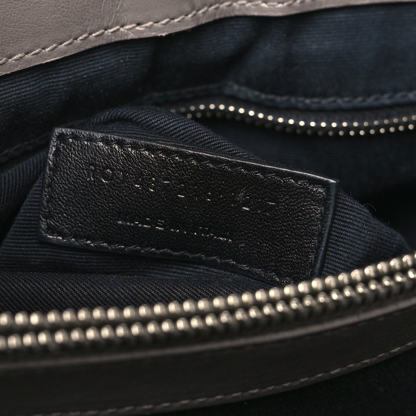 Calfskin Y Quilted Monogram Medium Loulou Chain Satchel Fog