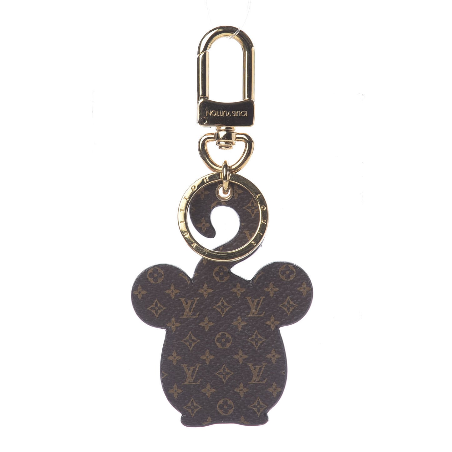 Calfskin Monogram Vuittonite Rat Bag Charm Key Holder