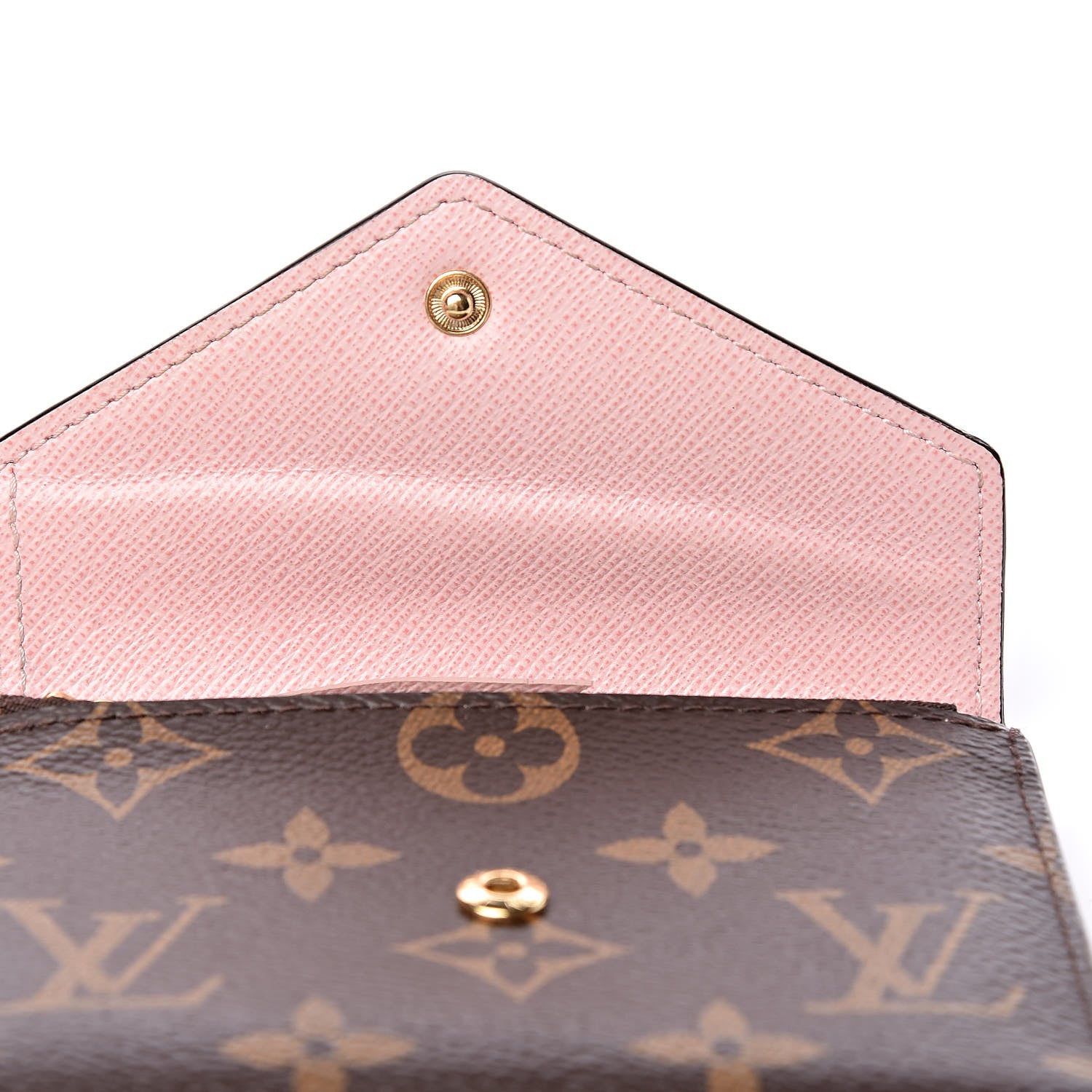 Louis Vuitton Monogram Victorine Wallet Rose Ballerine 8 of 9