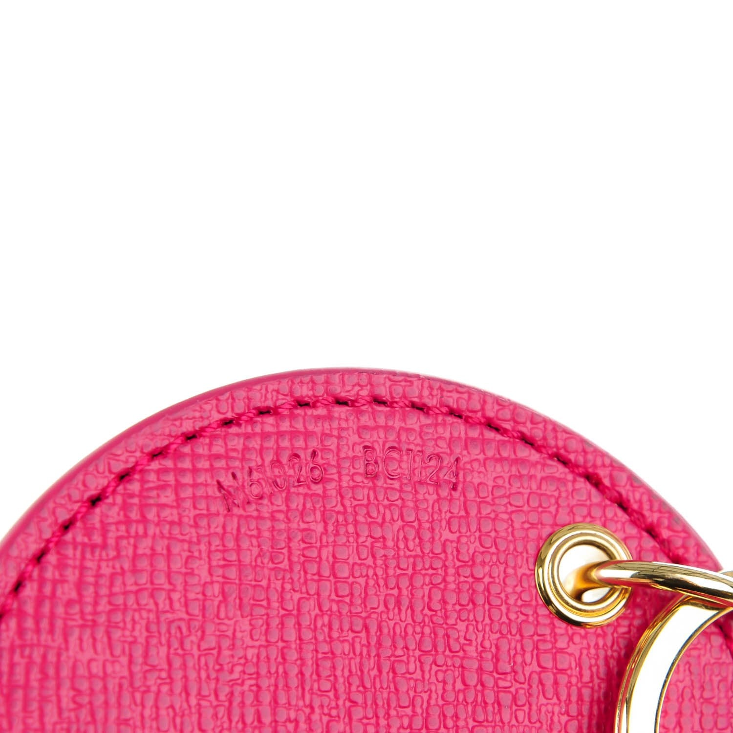 Louis Vuitton Damier Ebene Illustre Posies Bag Charm 4 of 5