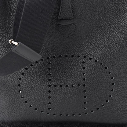 Hermes Taurillon Clemence Evelyne III PM Black 8 of 11