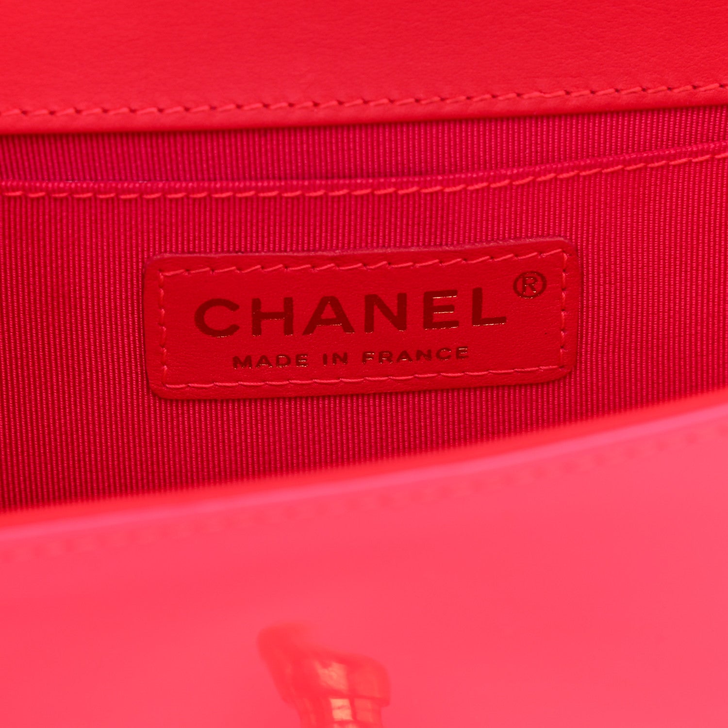 Chanel Patent Calfskin Quilted Small Boy Flap Pink 6 of 9