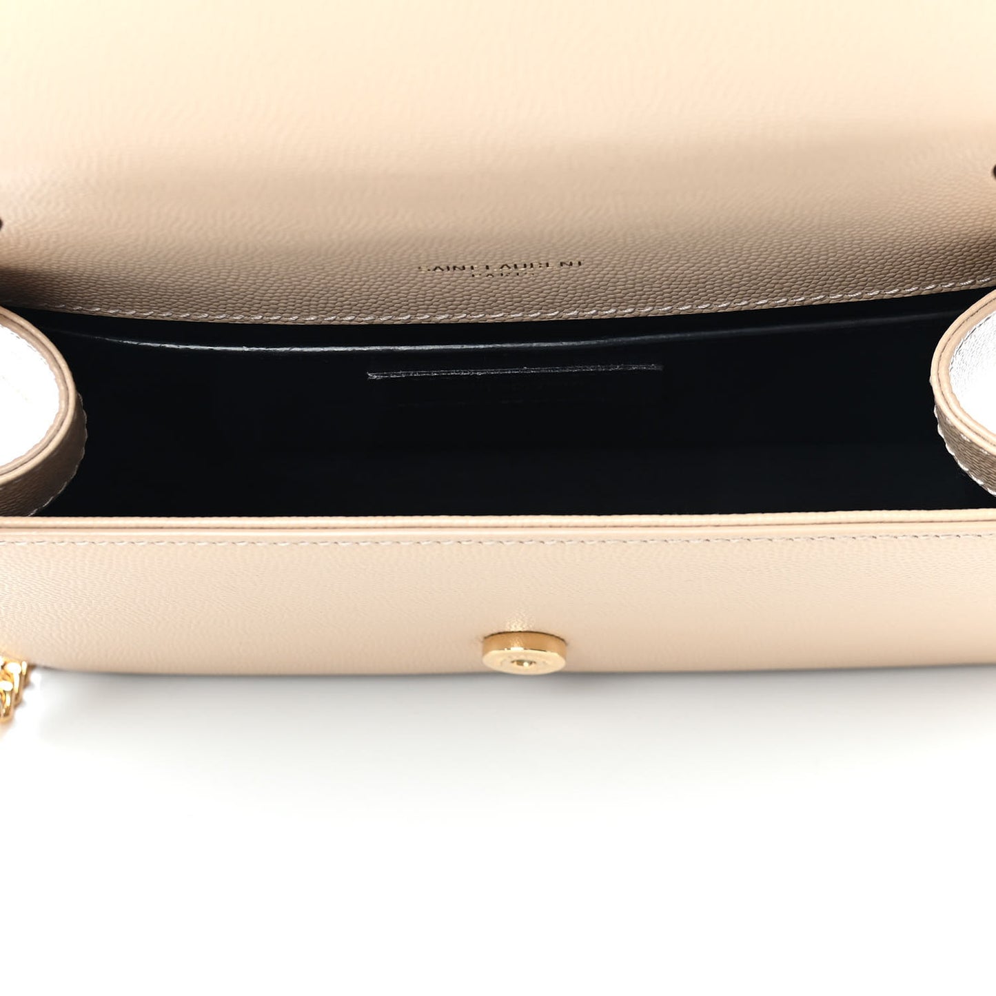 Grain De Poudre Small Monogram Kate Satchel Nude Powder