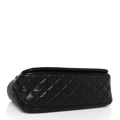 Chanel Caviar Medium Timeless CC Flap Black 4 of 9