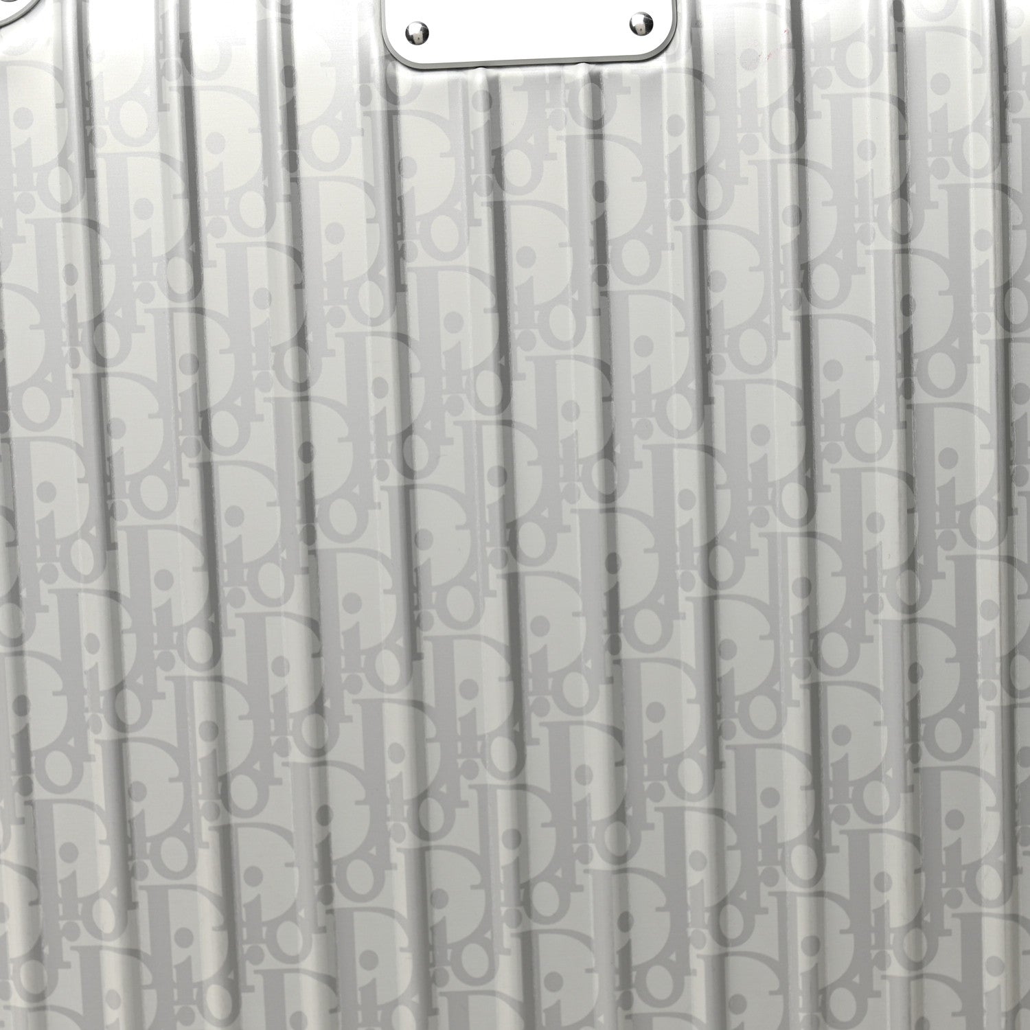 Christian Dior X RIMOWA Aluminum Gradient Cabin Luggage Silver 6 of 9