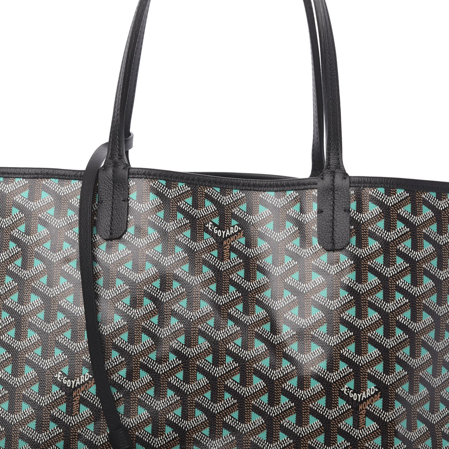 Goyardine Saint Louis Claire Voie PM Black Opaline