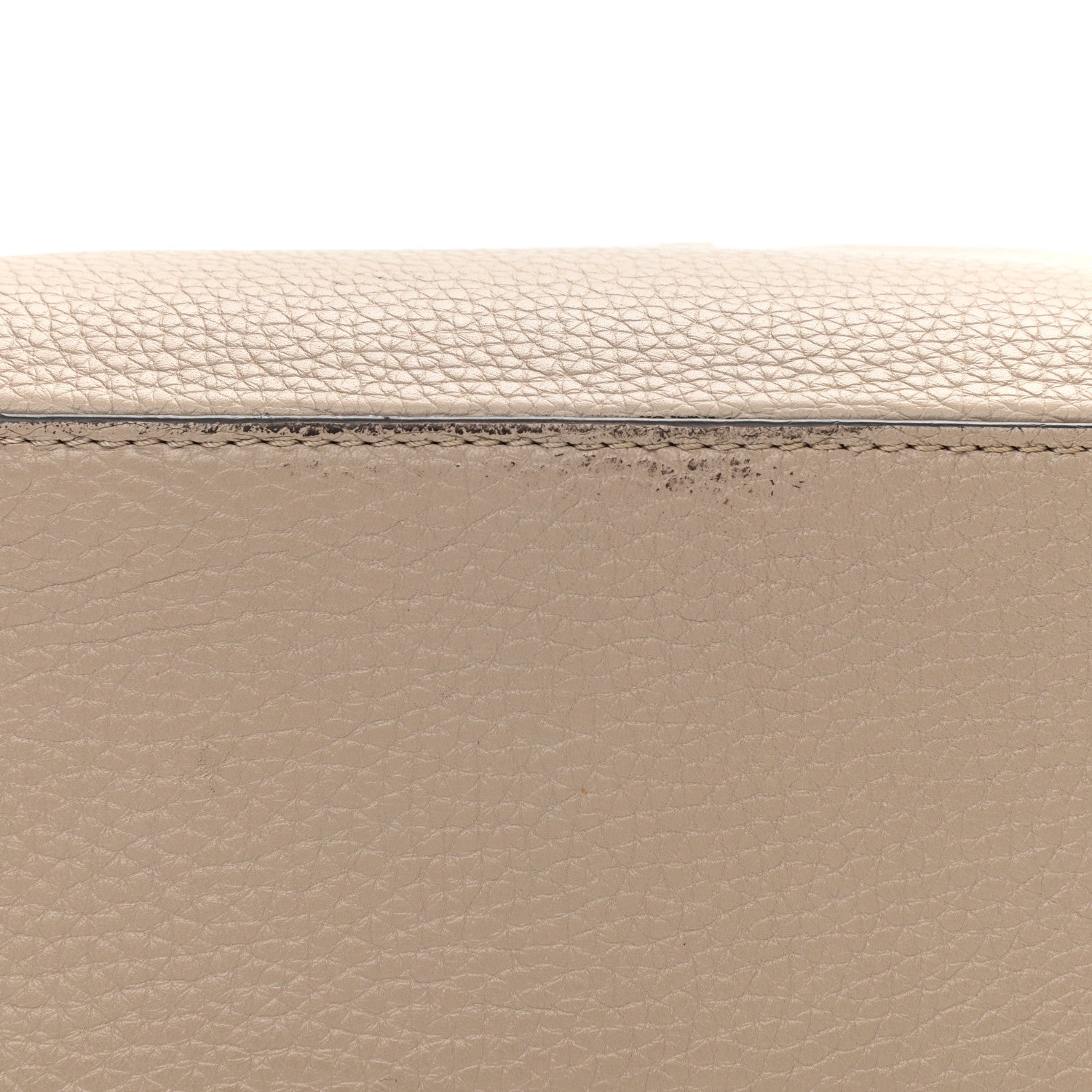 Louis Vuitton Taurillon Capucines BB Galet 10 of 10