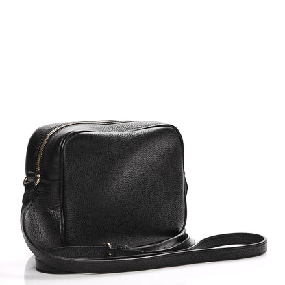 Gucci Pebbled Calfskin Small Soho Disco Bag Black 3 of 11