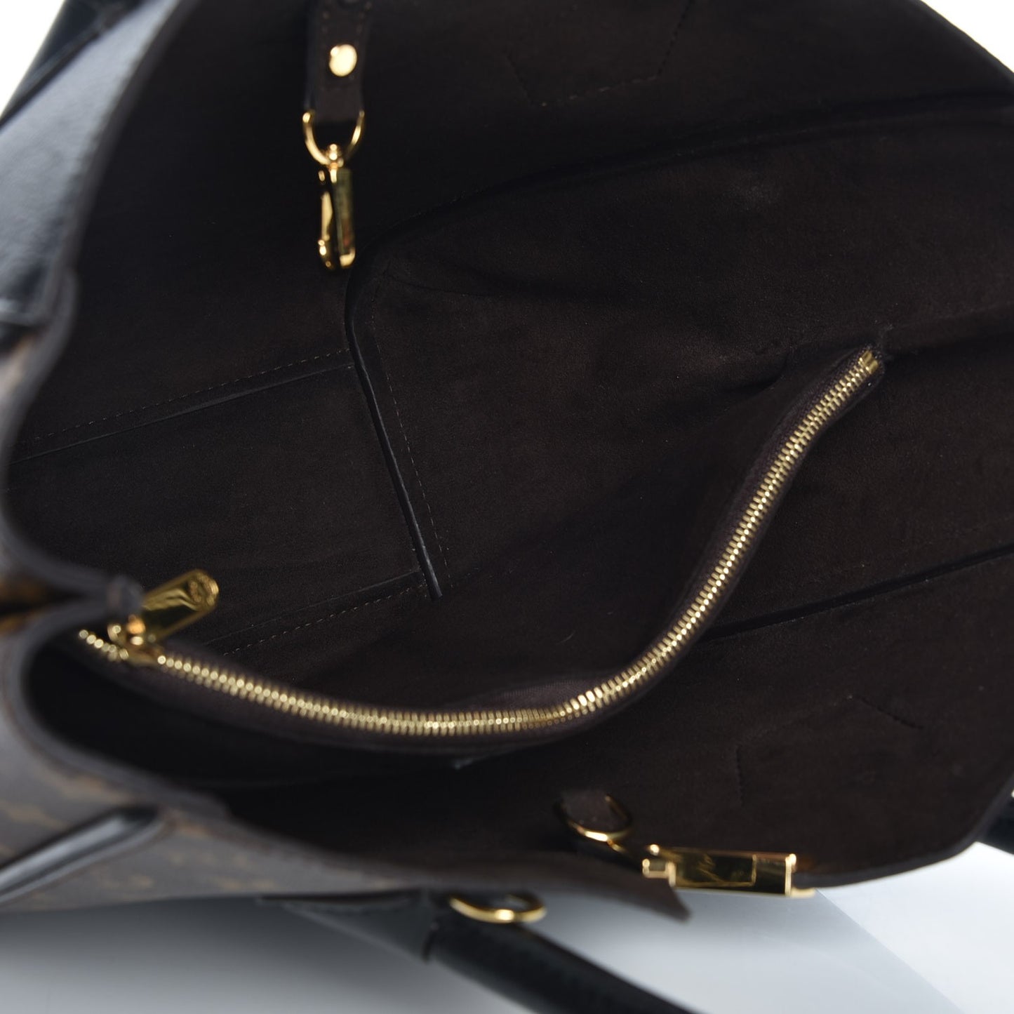 Calfskin Monogram Kimono Tote PM Black