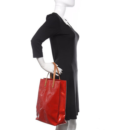 Louis Vuitton Vernis Reade MM Rouge 2 of 11