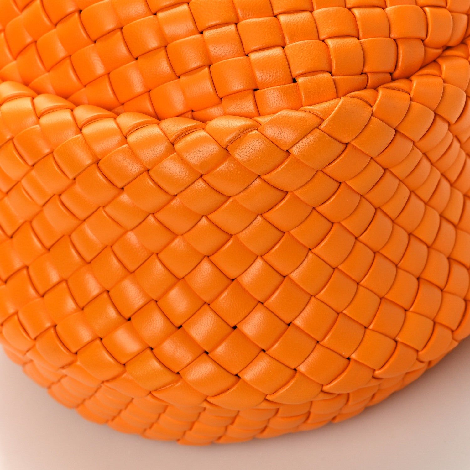 Bottega Veneta Padded Intrecciato Mini Jodie Tangerine 8 of 8