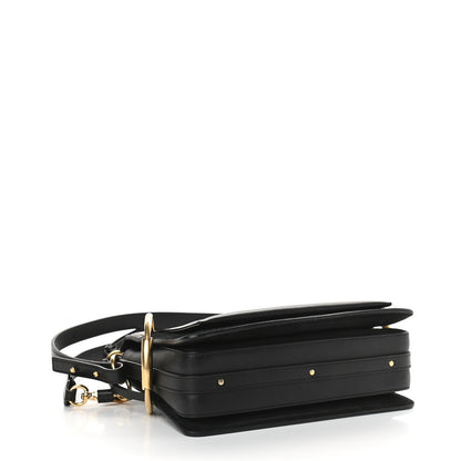 Chloe Calfskin Suede Small Roy Bag Black 3 of 9
