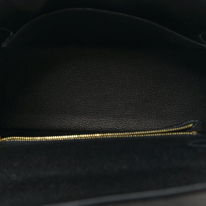 Hermes Epsom Kelly Sellier 25 Black 5 of 11