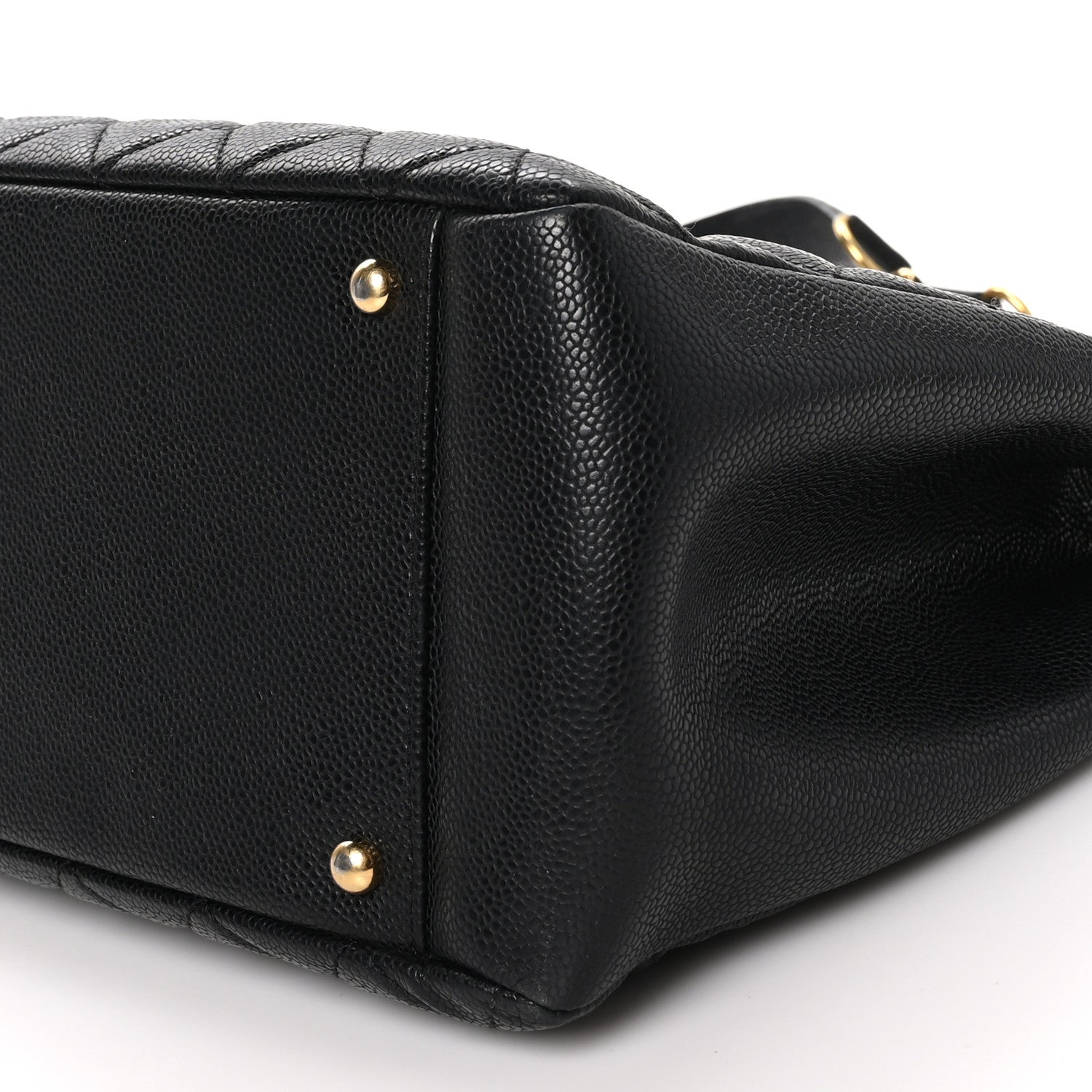 Chanel Caviar Quilted XL Grand Shopping Tote GST Black 11 of 12