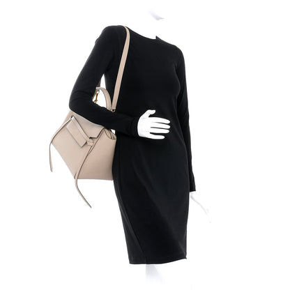 Celine Grained Calfskin Mini Belt Bag Light Taupe 2 of 9