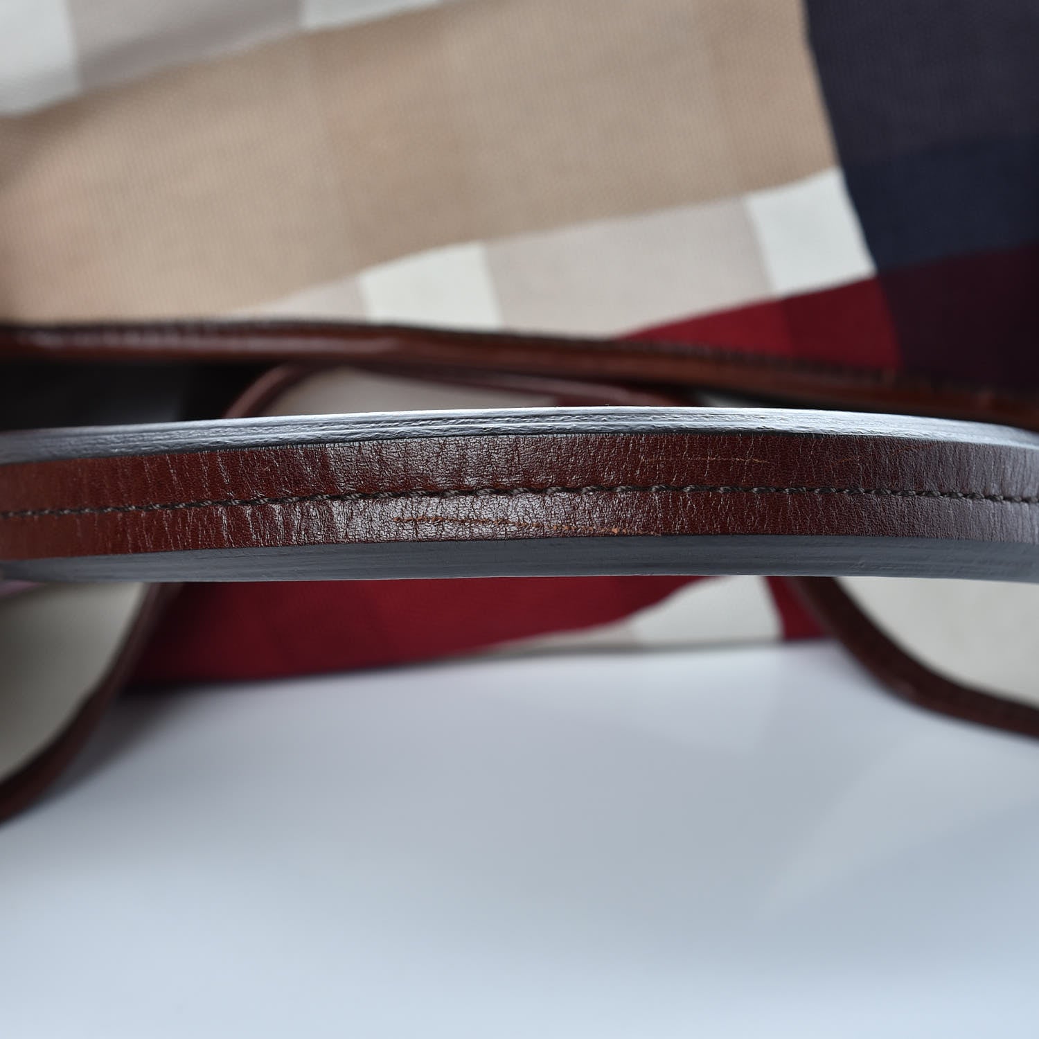 Burberry Canvas Check Bucket Bag Multicolor 14 of 14