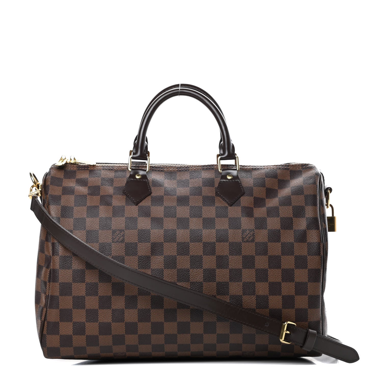 Louis Vuitton Damier Ebene Speedy Bandouliere 35 1 of 13