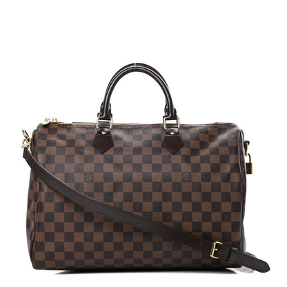Louis Vuitton Damier Ebene Speedy Bandouliere 35 1 of 13
