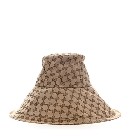 Gucci Monogram Wide Brim Hat M 57 Beige 1 of 10