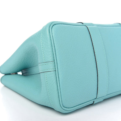 Hermes Vache Country Garden Party 30 TPM Bleu Atoll 6 of 10