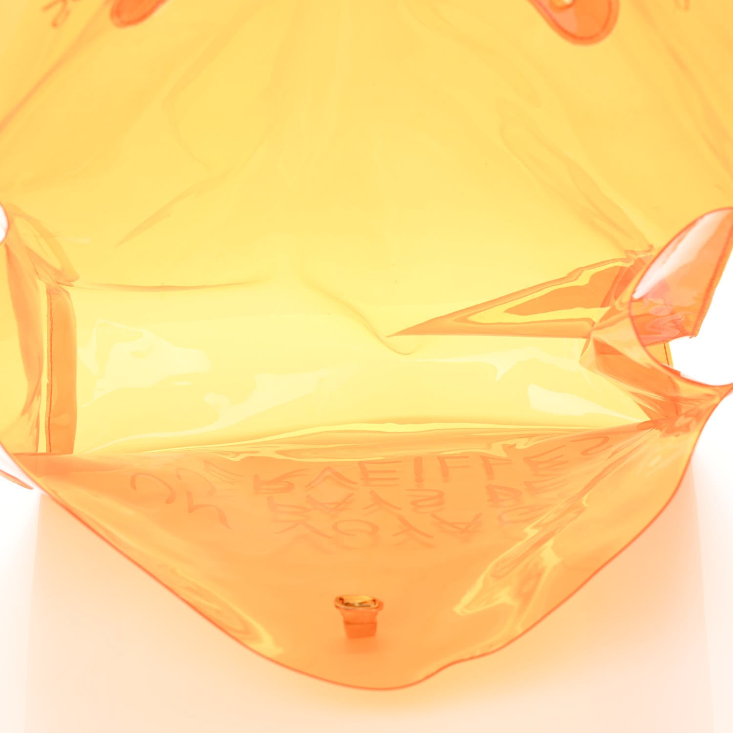 Hermes Vinyl Souvenir De L'Exposition Kelly Orange 5 of 12