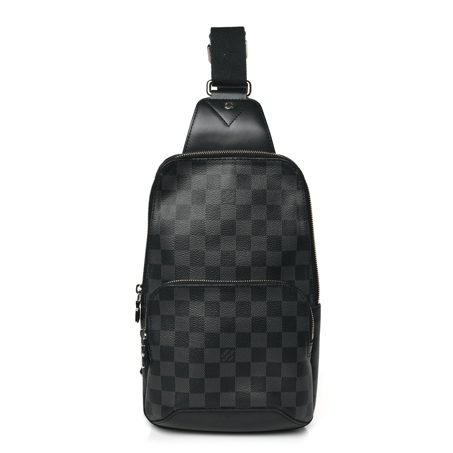 Damier Infini Avenue Sling Bag Onyx Silver