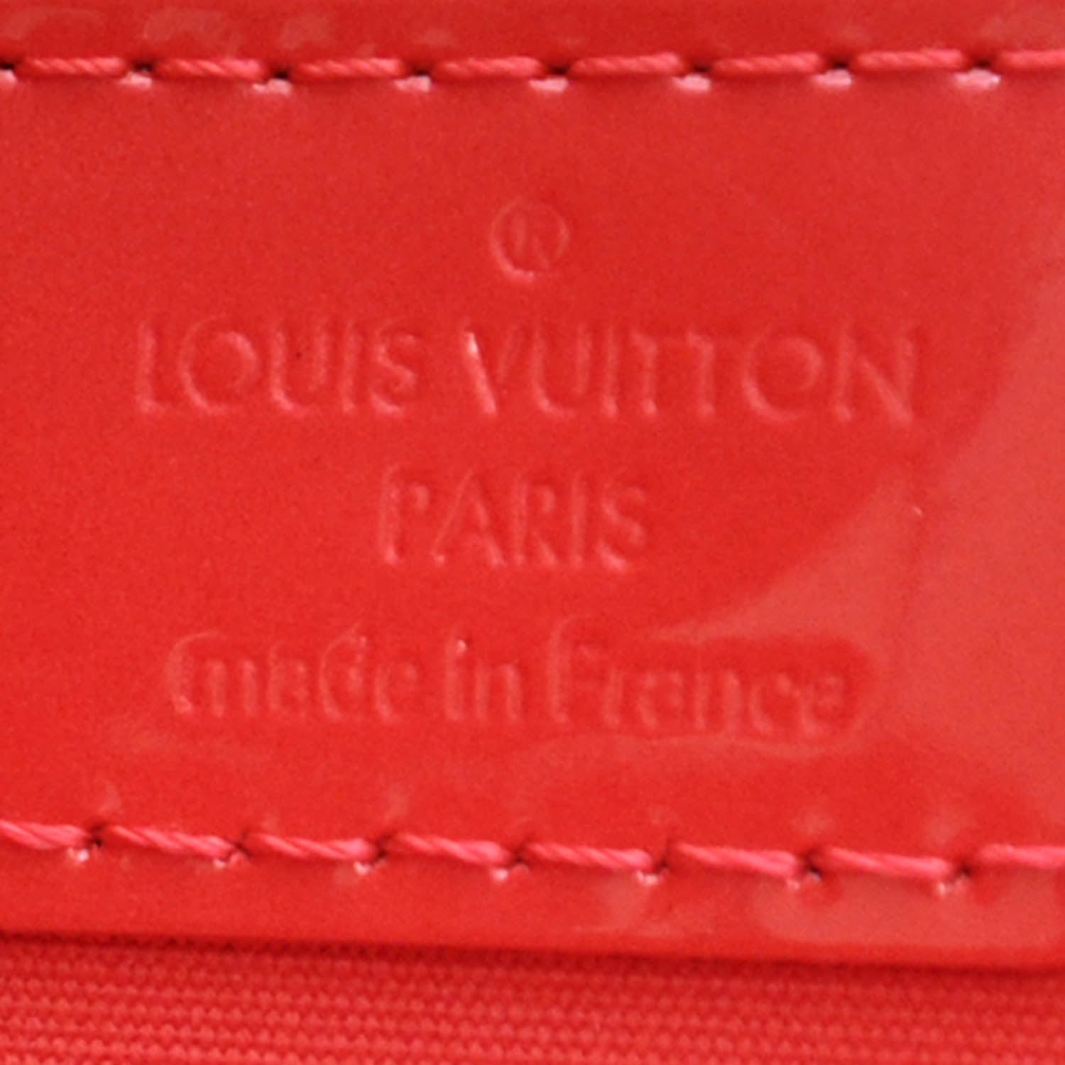 Louis Vuitton Vernis Avalon GM Rouge Grenadine 10 of 10