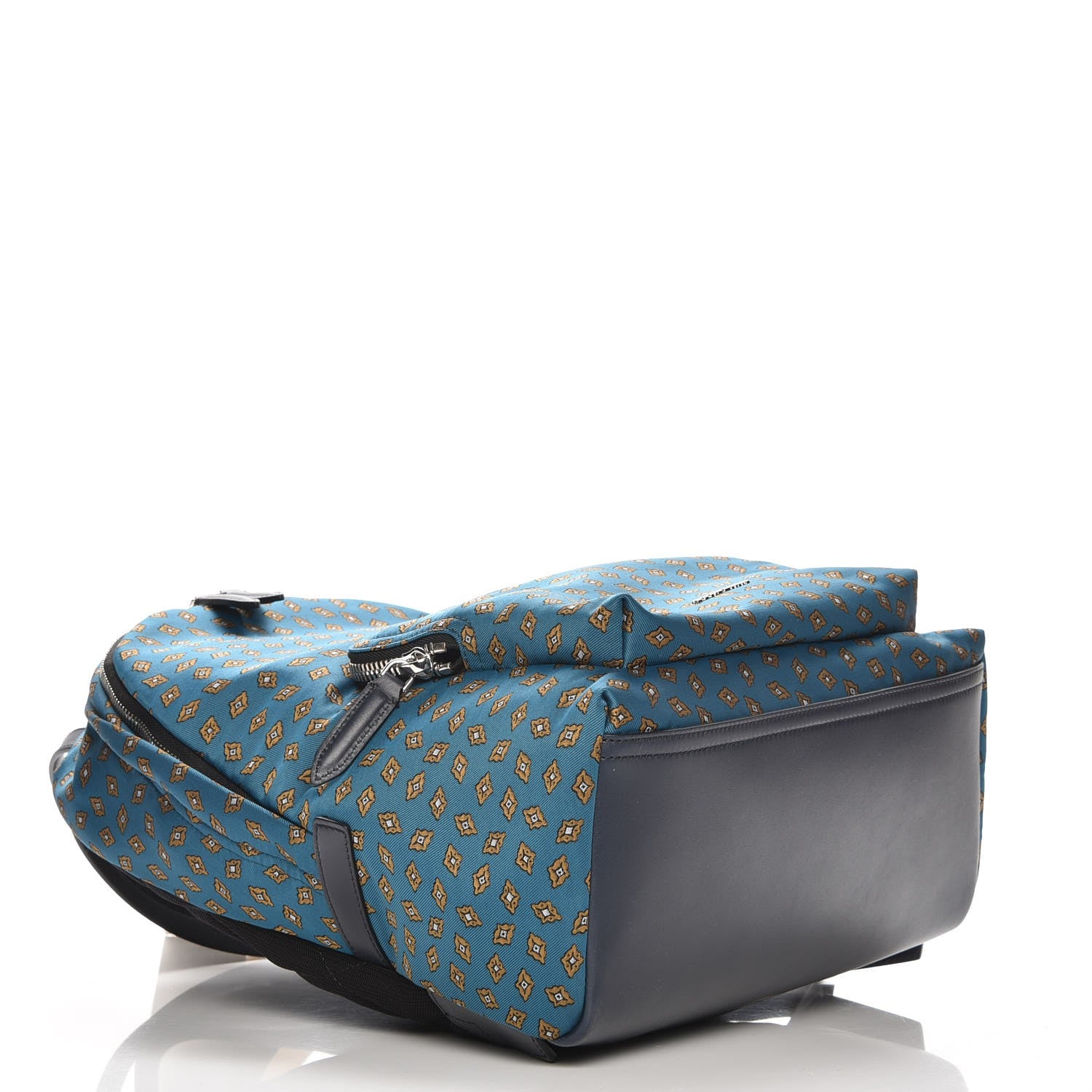 Burberry Nylon Tie Print Abbeydale Simple Backpack Dark Teal 4 of 9