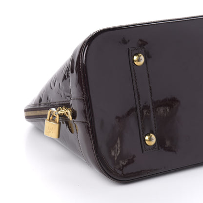 Louis Vuitton Vernis Alma GM Amarante 6 of 10