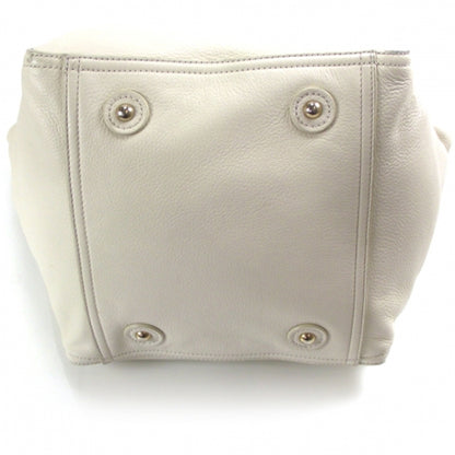 Saint Laurent Large Downtown Tote Ivory 4 of 12