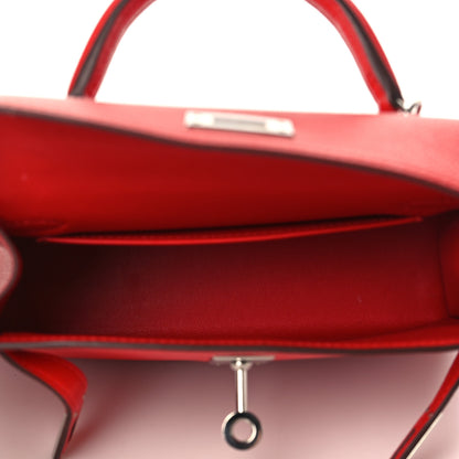 Hermes Epsom Mini Kelly Sellier 20 Rouge de Coeur 4 of 8