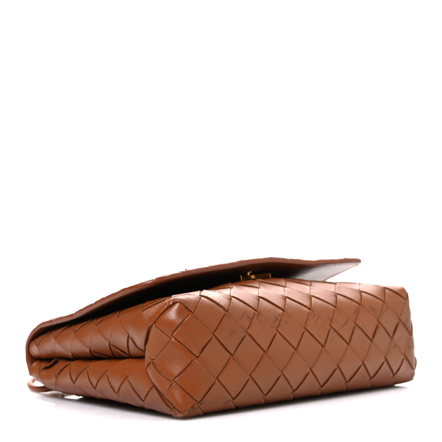 Bottega Veneta Nappa Intrecciato Mini Crossbody Bag Wood 4 of 12