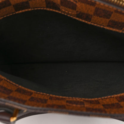 Louis Vuitton Cuir Taurillon Damier Ebene Normandy Black 6 of 9