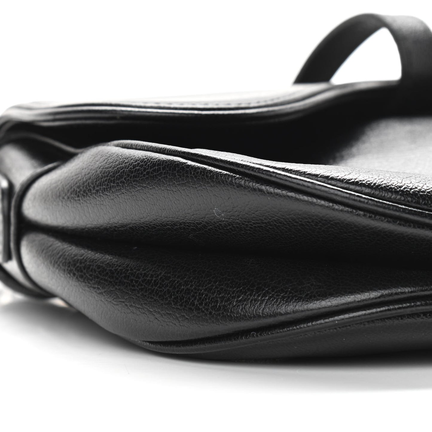 Calfskin Saddle Bag Black